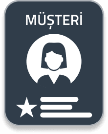 Müşteri Kartı Gri